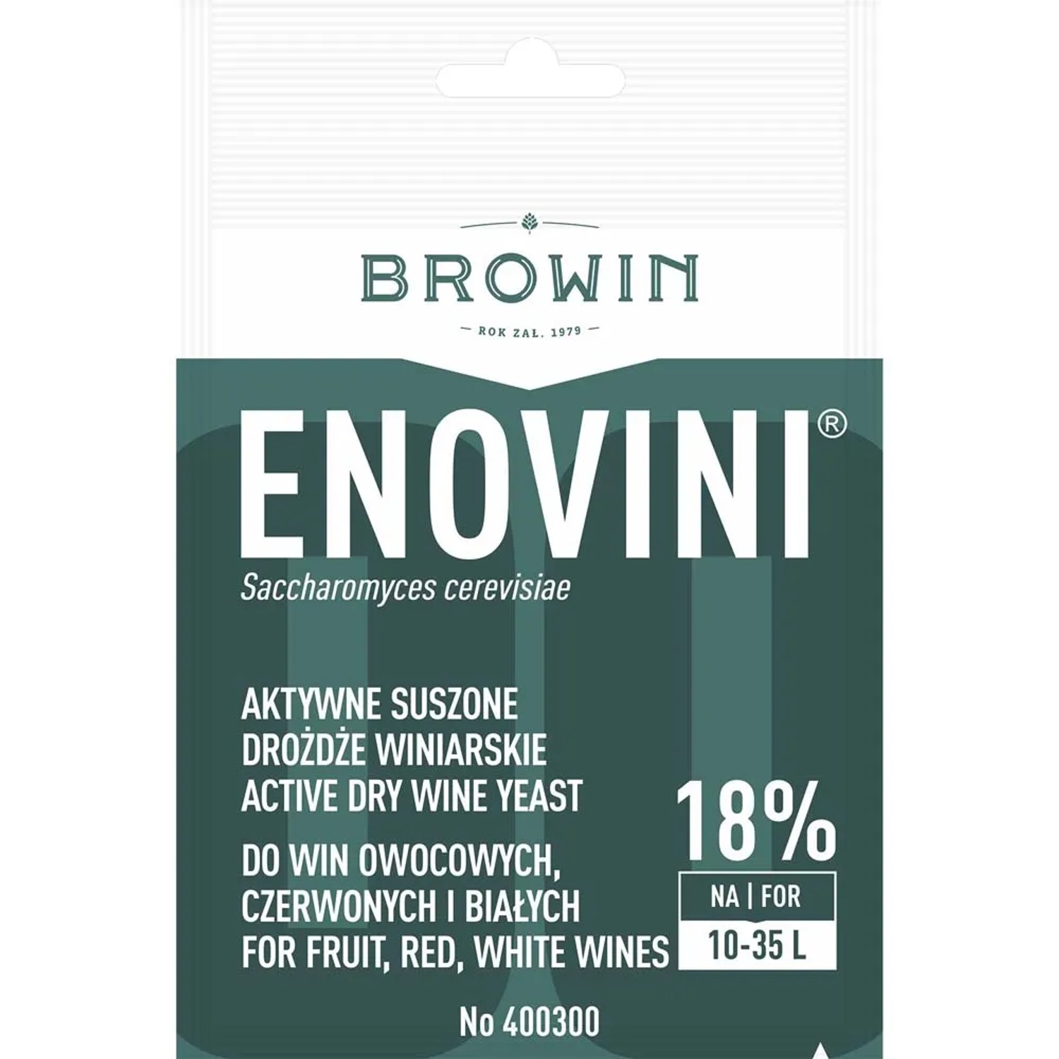 Drożdże suszone do wina Enovini - 7 g