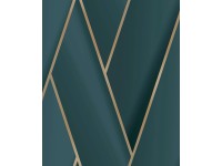 Tapeta winylowa na flizelinie ZŁOTA FUGA zieleń