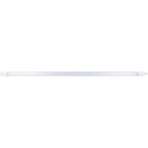 Biała lampa LED do wilgotnych pomieszczeń REV Super Slim, 150 cm, do piwnic i garaży.