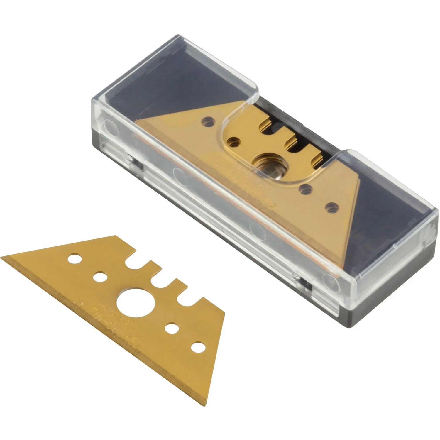 Wolfcraft Ostrza trapezowe z powłoką TiN - 5 szt.