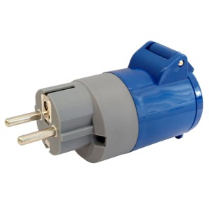 Düwi Adapter kempingowy wtyk 230V Uni-schuko