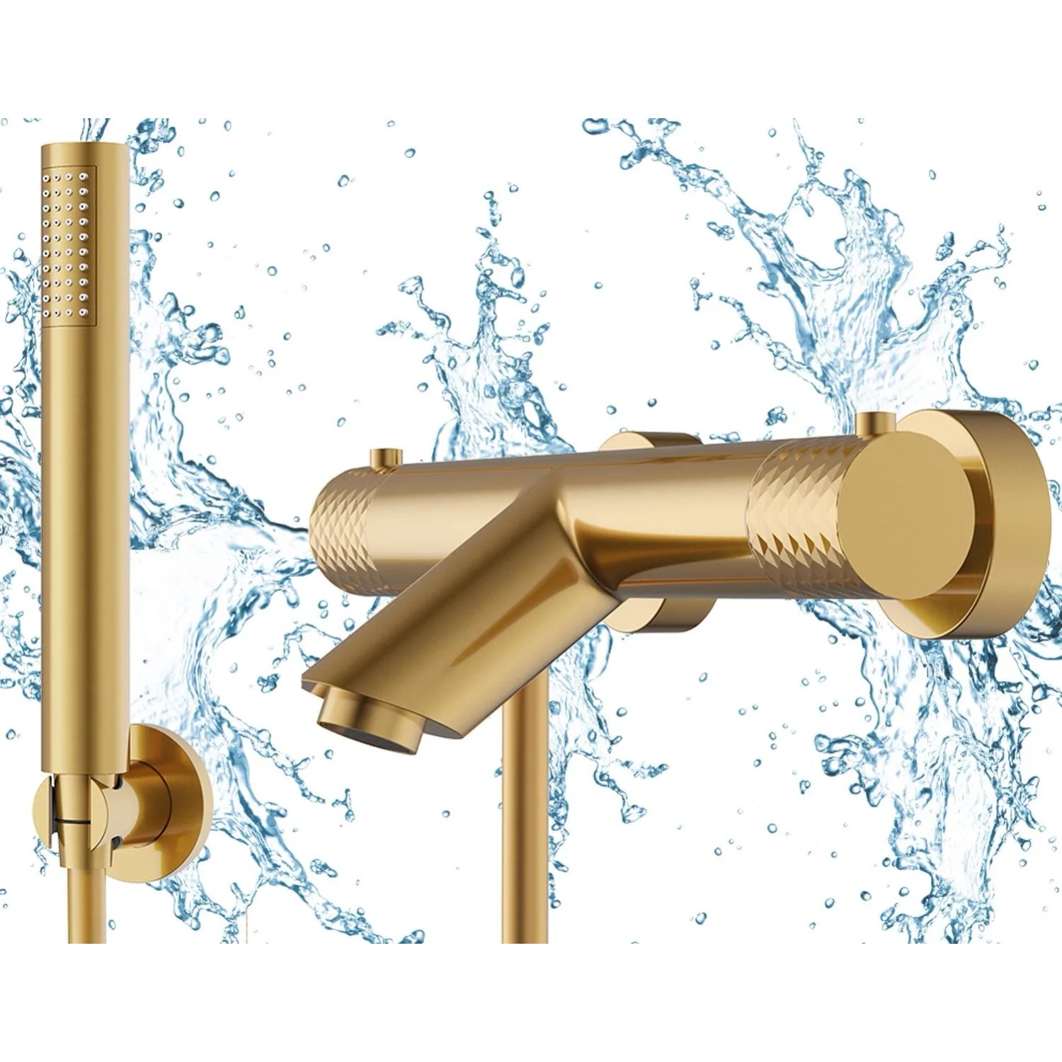 Granitan Bateria wannowa z termostatem Glami gold_7