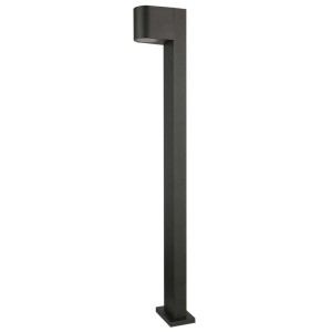 Goldlux Lampa ogrodowa słupek BOSTON owal 1xGU10 max.10W IP54 wys.80cm czarny