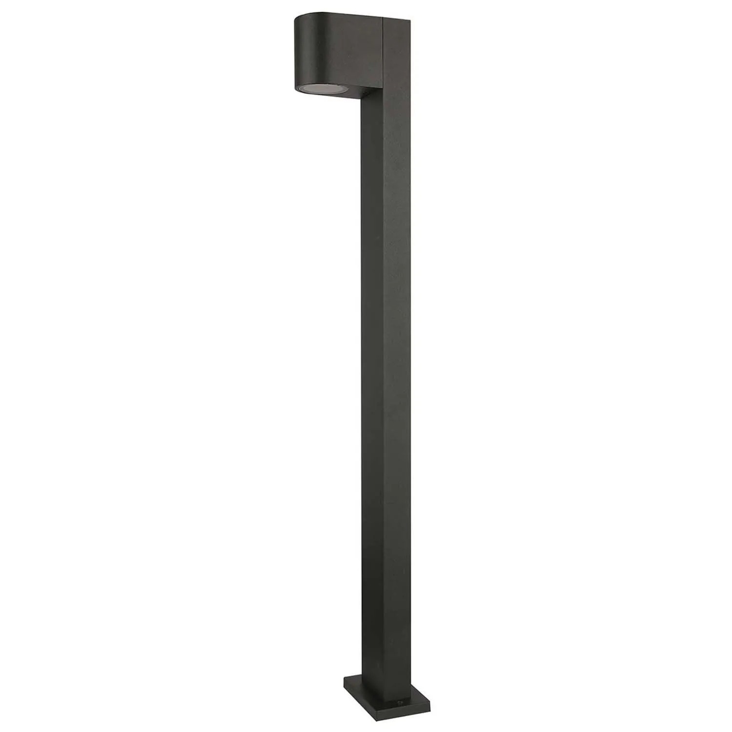 Goldlux Lampa ogrodowa słupek BOSTON owal 1xGU10 max.10W IP54 wys.80cm czarny