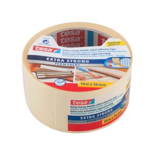 Rolka taśmy dwustronnej Tesa Extra Strong, 10m x 50mm.