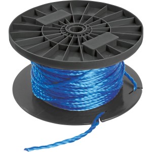 Niebieski sznurek wielofunkcyjny (40 m) na szpuli, odpowiedni do domu, hobby i ogrodu.
