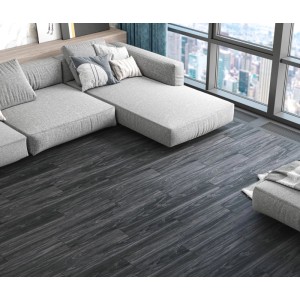 Gres szkliwiony Crosswalk ciemny szary 20 x 120 cm