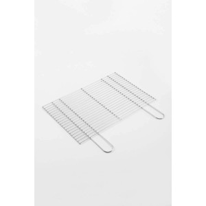 Ruszt do grilla Landmann, 60x40 cm, chromowany, z mocnymi prętami dla optymalnego grillowania.