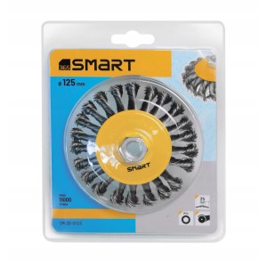 SMART365 Szczotka druciana tarczowa 125 mm