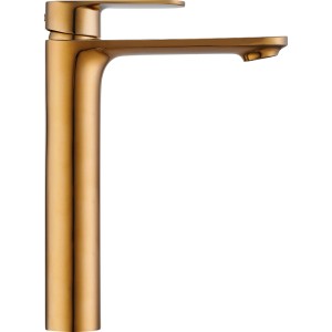 Złota bateria umywalkowa marki t.b.t.