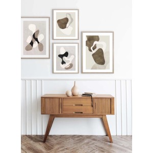 ARS LONGA Obraz ORGANIC SHAPE no.2 53 x 73 cm