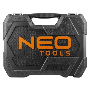 Czarna skrzynka narzędziowa NEO Tools, część kategorii Klucze i zestawy kluczy.