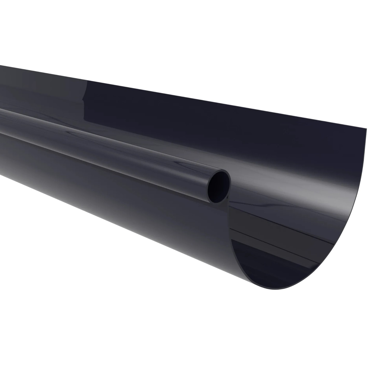Scala Rynna ryflowana grafit G125 2,0m