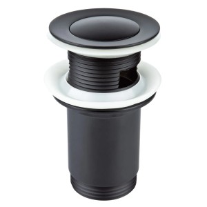 Valvex Korek umywalkowa 5/4'' klik-klak czarny