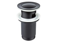 Valvex Korek umywalkowa 5/4'' klik-klak czarny