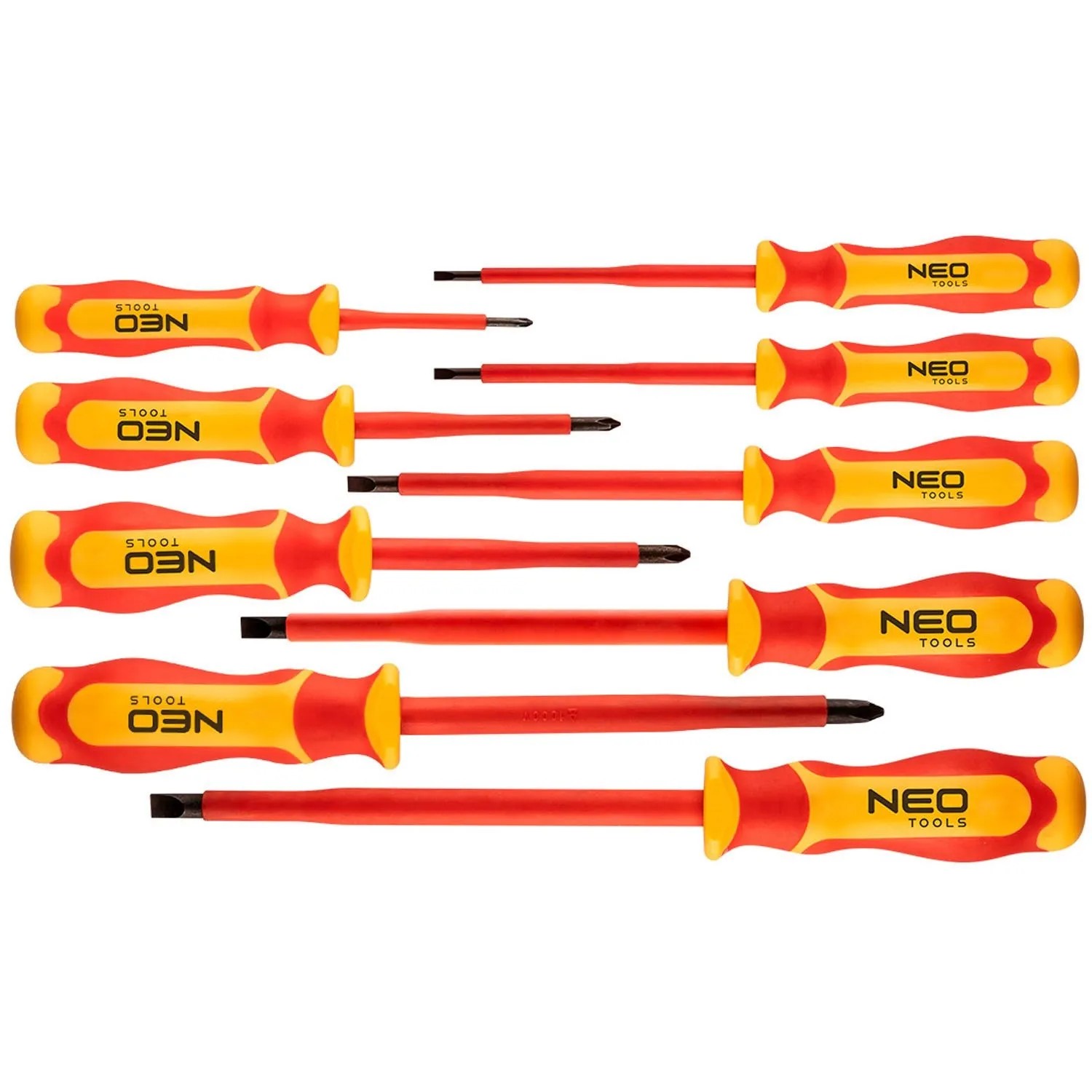 Neo Tools Zestaw wkrętaków 1000V - 9 szt.
