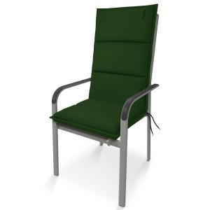 Zielona poduszka na krzesło ogrodowe z kategorii Poduchy ogrodowe na krześle.