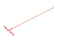 LUX-TOOLS Grabie ogrodowe 14-zębne z trzonkiem 140 cm