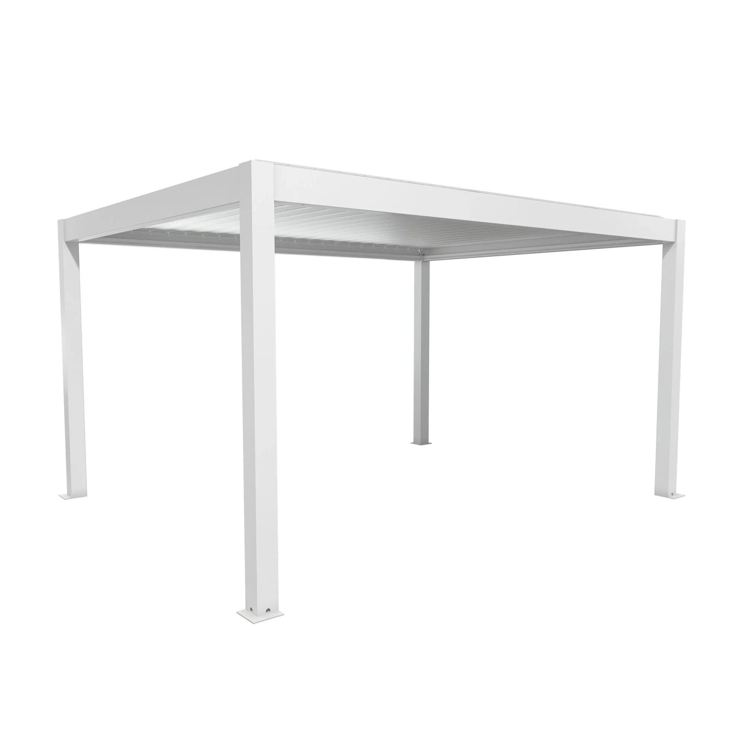 Biohort Pergola 4,5 m x 3,5 m Biało-Srebrna