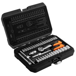 Neo Tools Zestaw kluczy nasadowych 1/4" - 38 szt.