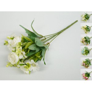 Dekoracyjny bukiet kwiatów do ogrodu, dostępne różne kolory.