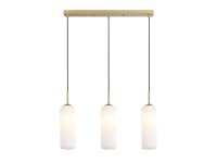 MiLAGRO Lampa wisząca VESTA 3xE27 15W biało-złota
