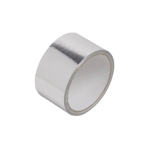 Taśma aluminiowa LUX, szerokość 50 mm, długość 10 m, kolor srebrny, do użytku wewnątrz i na zewnątrz.