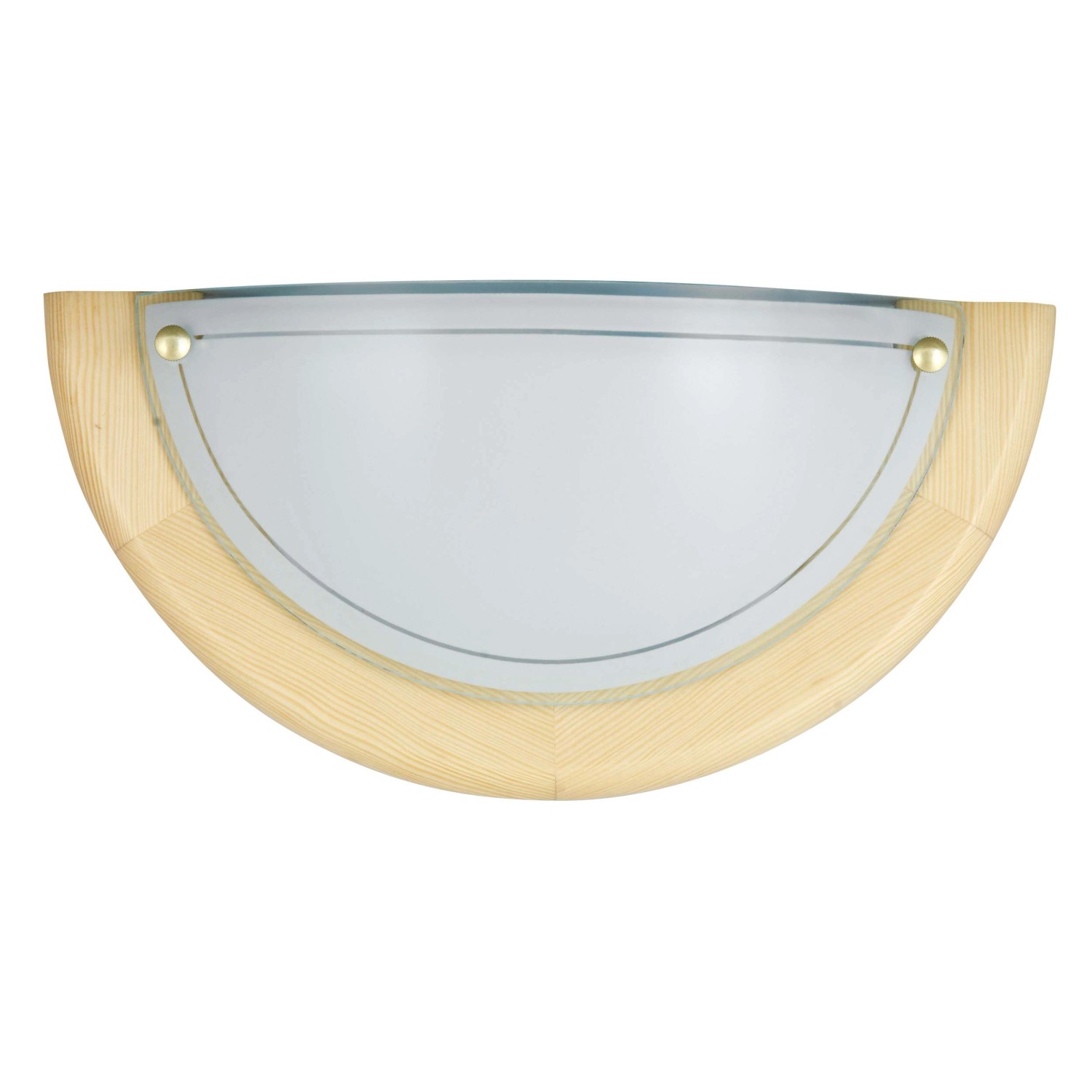 Rabalux Półplafon UFO 1xE27 60W 15x30 cm jasne drewno