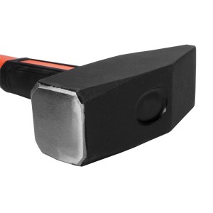 Młotek ślusarski LUX Classic, 3000 g, z jesionowym trzonkiem do mocnych uderzeń.