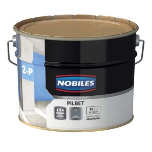 Puszka farby do betonu Nobiles Pilbet, szara, matowa, 10 litrów.