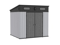 Domek ogrodowy Artur Premium szary 240 x 210 wys. 226 cm