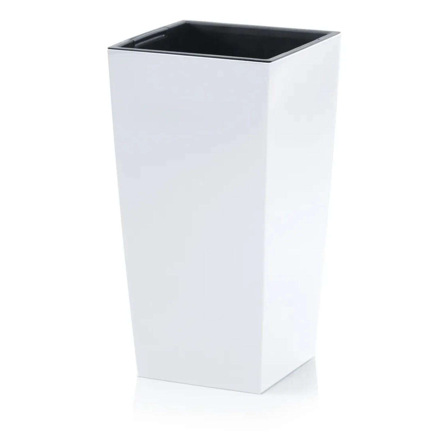 Prosperplast Doniczka Urbi Square biała 32,5 cm