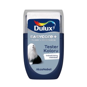 Tester farby Dulux Easycare w kolorze niebieskim. Idealny do testowania kolorów ścian.