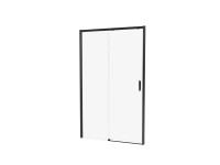 Drzwi prysznicowe Innova 100 cm Lewe czarne