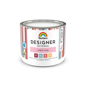 Puszka emalii Beckers Designer Universal w kolorze Candy Pink.