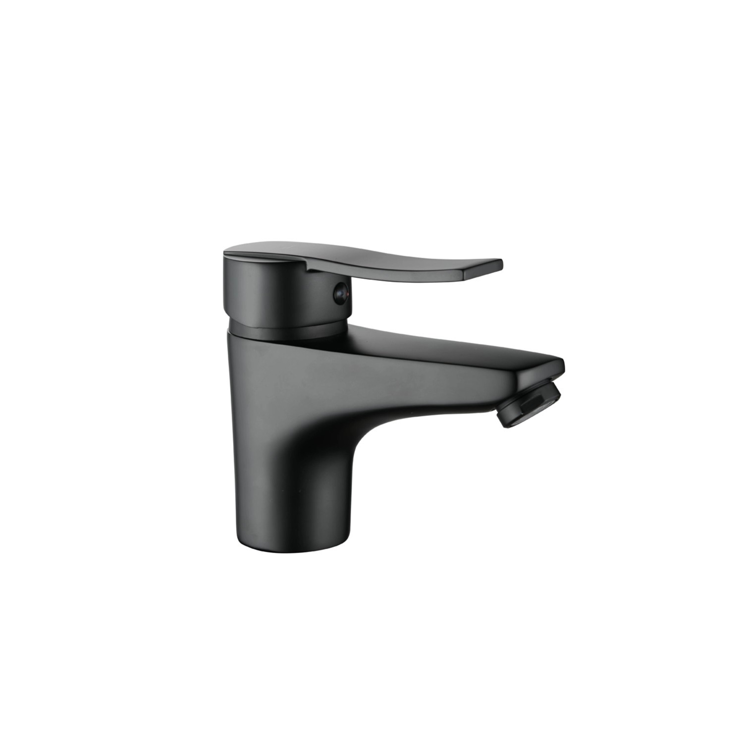 Kuchinox Bateria umywalkowa stojąca z korkiem Madera czarna