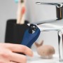 Bateria umywalkowa Grohe QuickFix Start S-Size z narzędziem podczas montażu.
