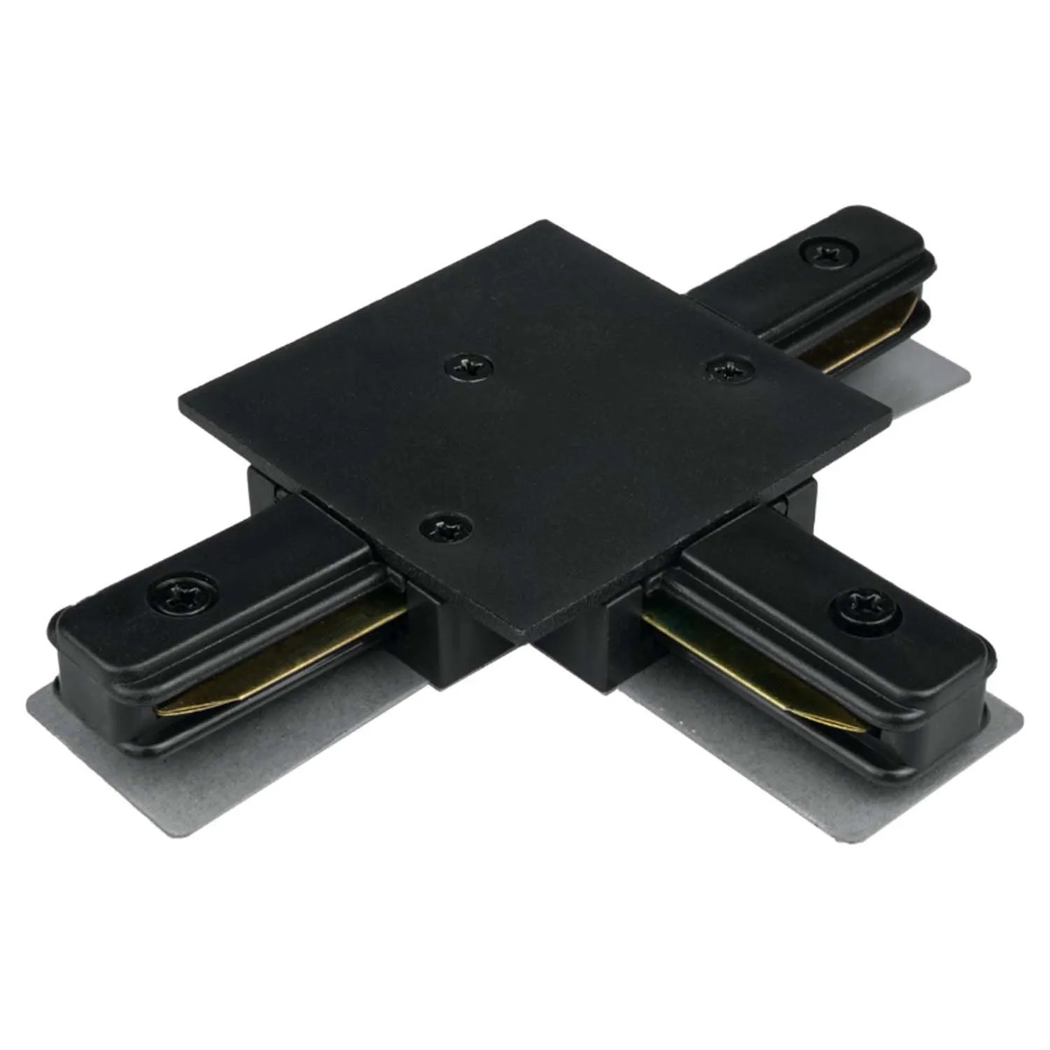 DPM Złączka typu T do szyny podtynkowej X-LINE czarna