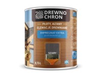 Drewnochron Impregnat Extra powłokotwórczy szary - 0,75L