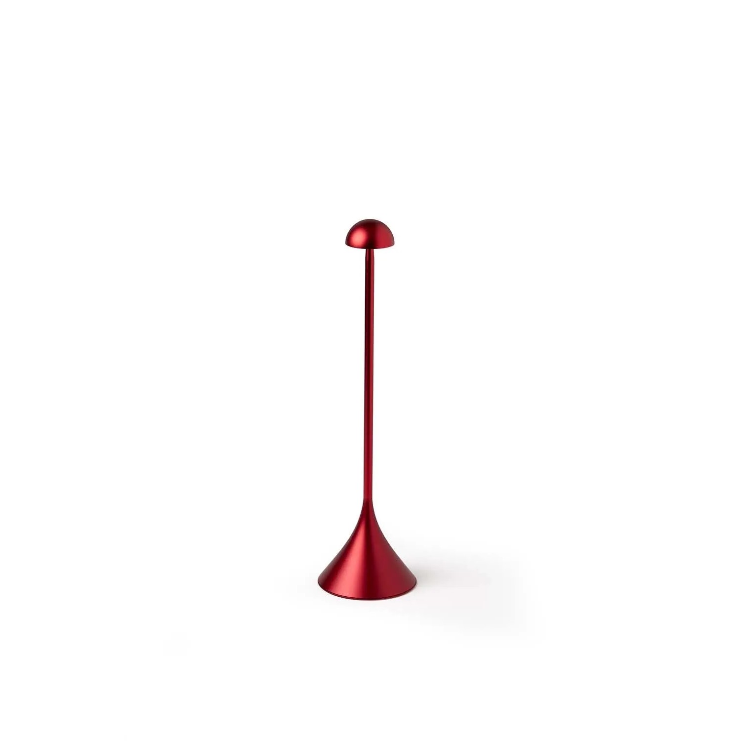 Lampa LED Lexon Steli Dome Ciemnoczerwona