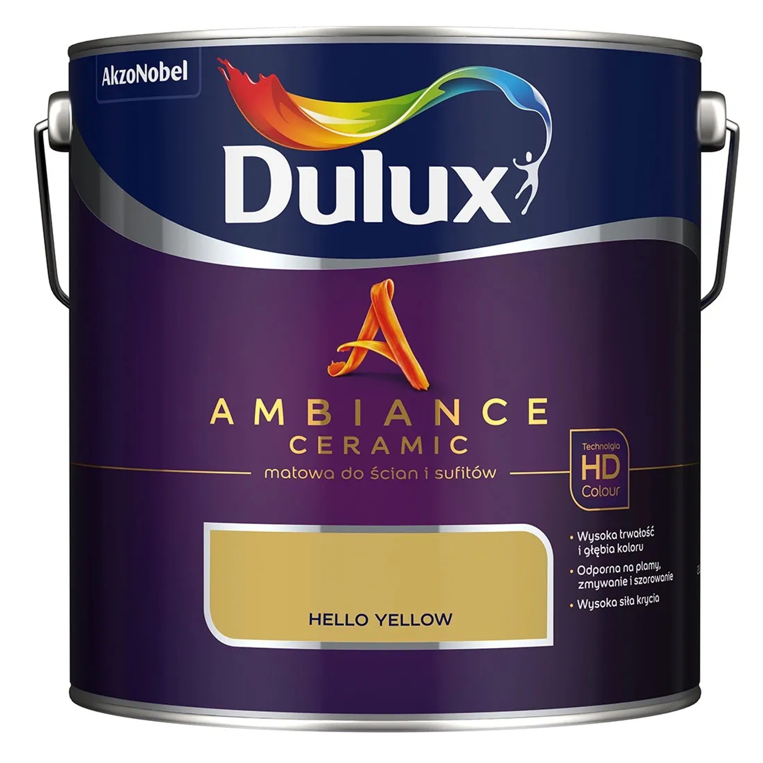 Farba Dulux Ambiance Ceramic hello yellow 2,5 L