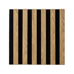 Lamele ścienne filc Dąb Jasny 300x300