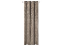 Zasłona DUBAI na przelotkach 140 cm x 260 cm taupe