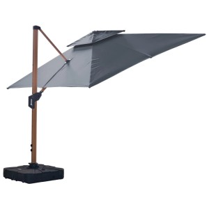 Esti&Esta Parasol ogrodowy ROMA M antracytowy - 300 x 300 cm