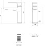 Liveno Bateria umywalkowa Kappa gun grey_4