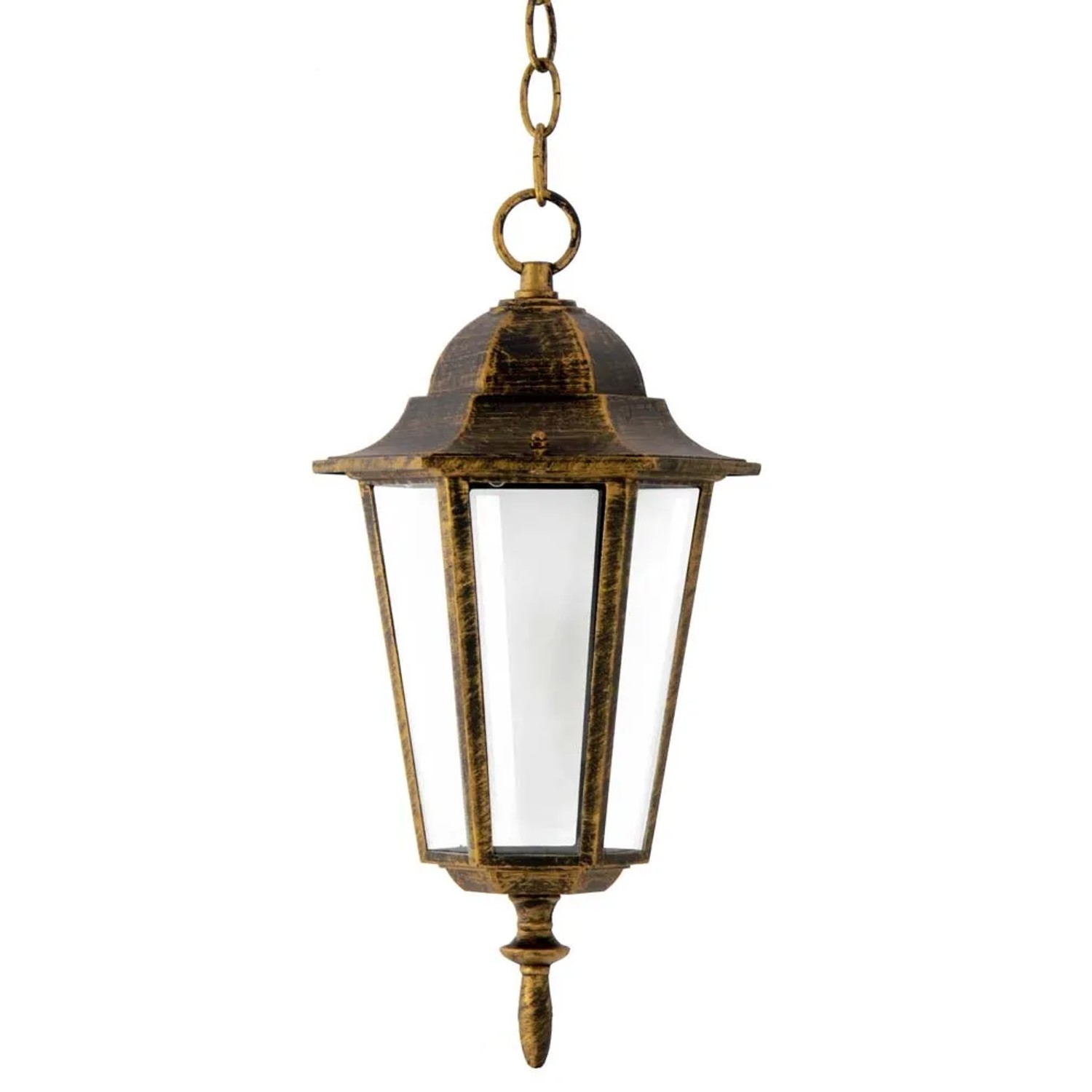Polux Lampa zewnętrzna wisząca Liguria patyna