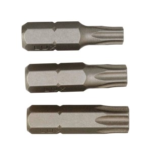 Zestaw bitów LUX TX25, TX30, TX40, 3-częściowy, do śrub.