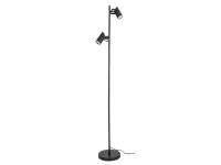 Rabalux Lampa podłogowa MAXIMILIAN 2xGU10 10W czarna