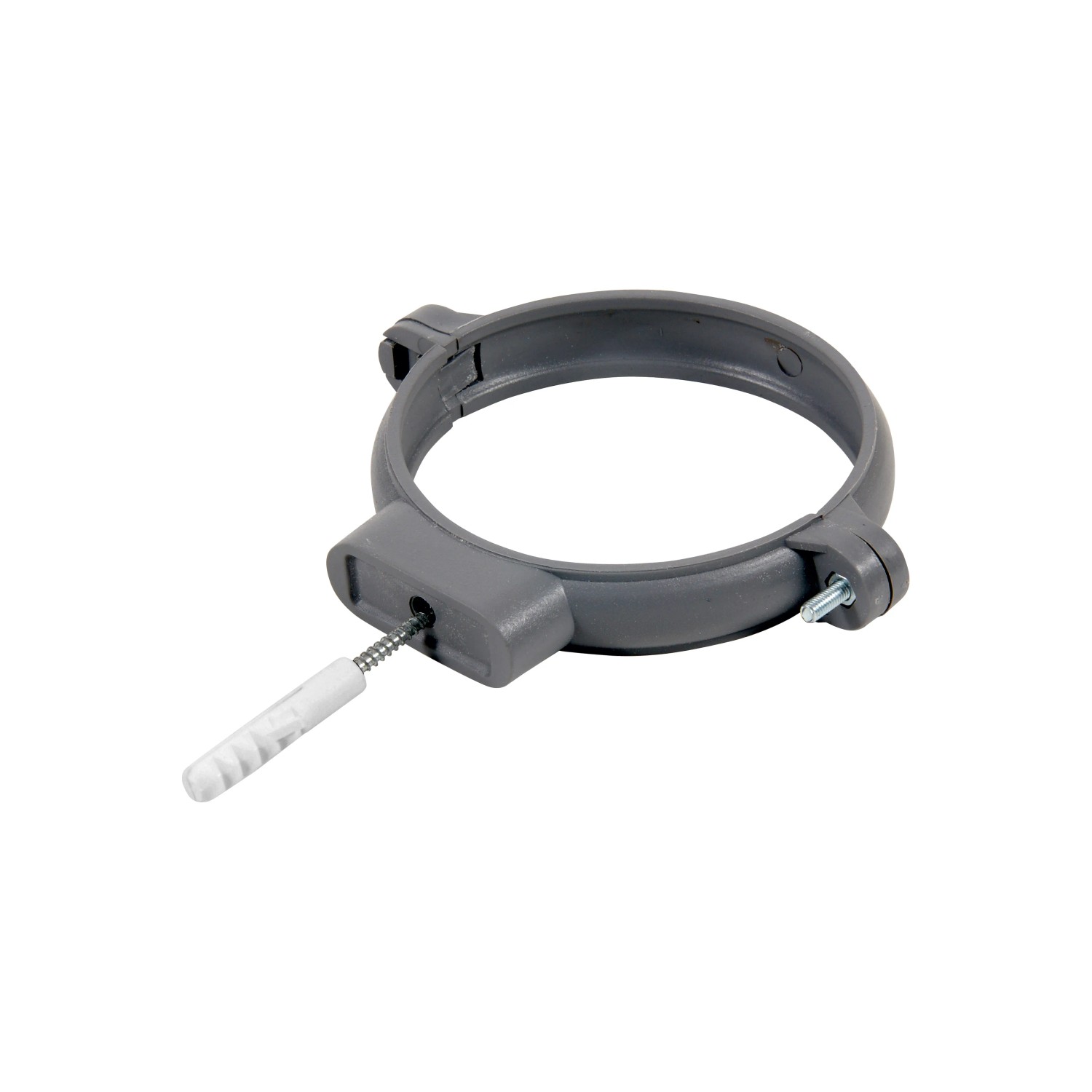 Tycner Uchwyt do rur 110 mm szary