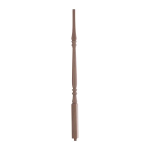 Drewniane wrzeciono do budowy balustrad, nieobrobione.